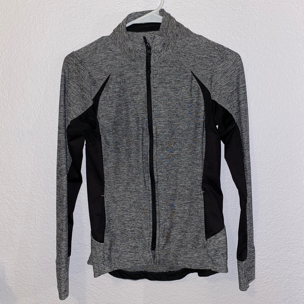 fitted track jacket